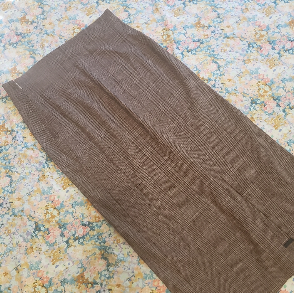 Zara long fitted skirt